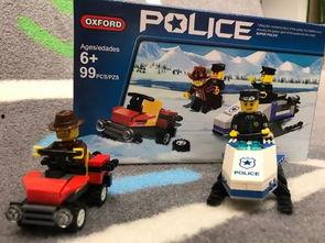 国产的警察乐高积木视频,创意无限，寓教于乐的警营风采