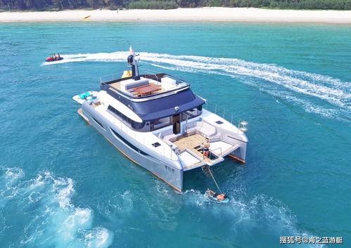 国产双体游艇50尺视频,尽享海上奢华之旅